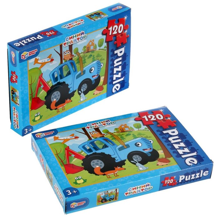 Пазл «Синий трактор», 120 элементов
Пазл «Синий трактор», 120 элементов