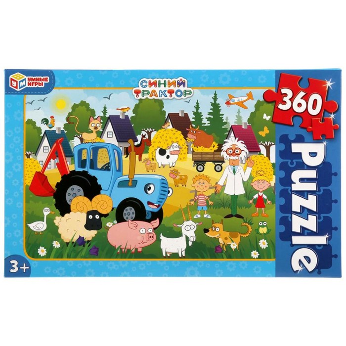 Пазл «Синий трактор», 360 элементов
Пазл «Синий трактор», 360 элементов