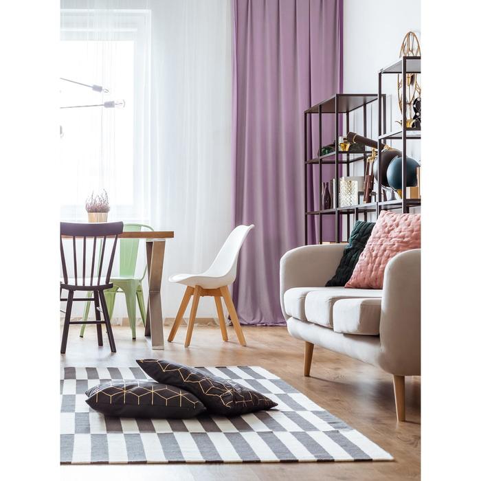 Штора портьерная, размер 200х270 см, канвас, цвет сиреневый
Штора портьерная, размер 200х270 см, канвас, цвет сиреневый