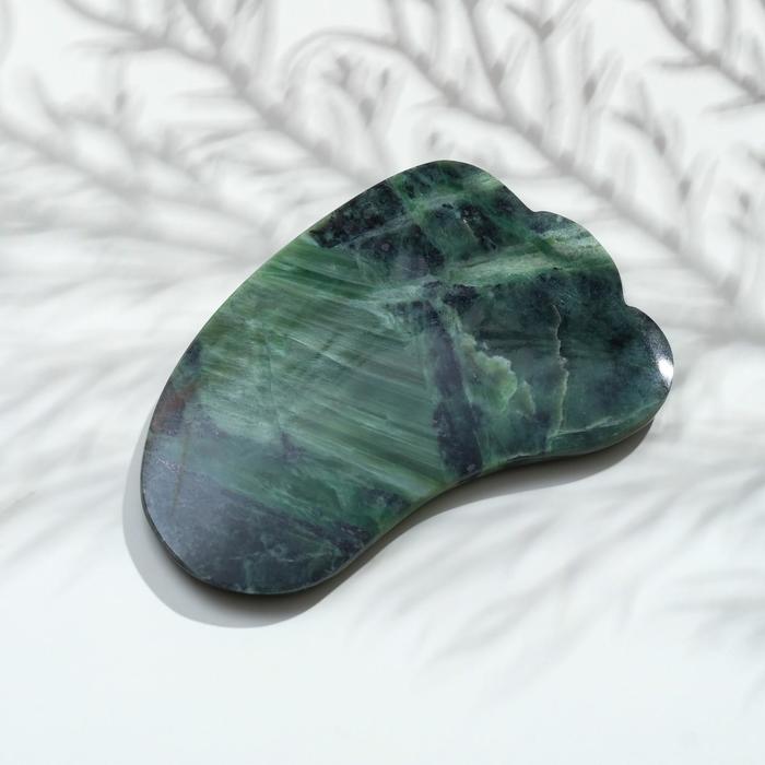 Массажер Гуаша из змеевика 80х55х3 мм
Массажер Гуаша из змеевика 80х55х3 мм