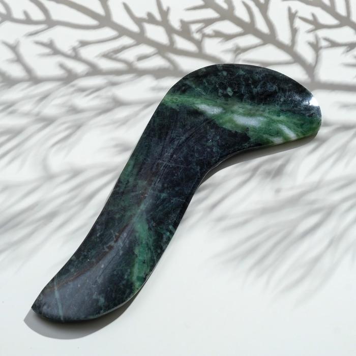 Массажер Гуаша из змеевика 120х55х7 мм
Массажер Гуаша из змеевика 120х55х7 мм