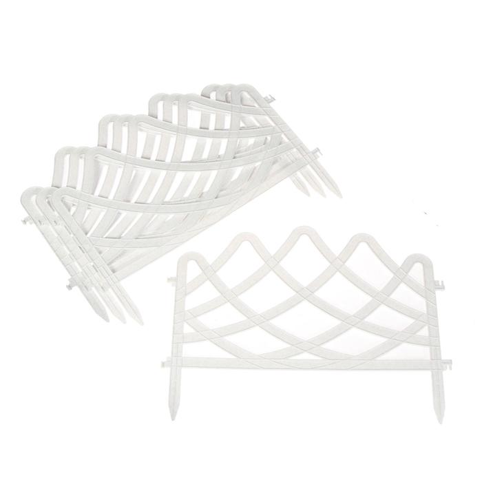 Ограждение декоративное, 37 × 196 см, 4 секции, пластик, мраморное, «Волна»
Ограждение декоративное, 37 × 196 см, 4 секции, пластик, мраморное, «Волна»