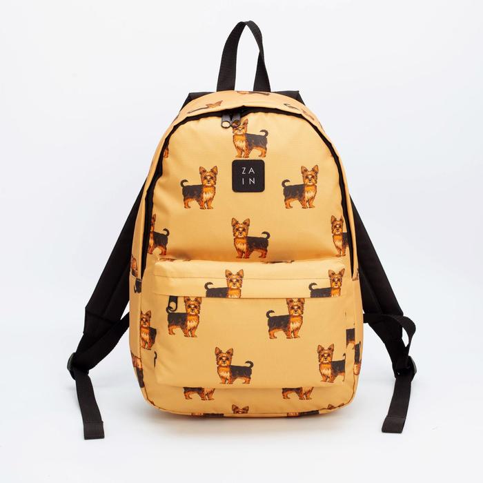 Рюкзак, отдел на молнии, наружный карман, цвет жёлтый, «Йорки»
Рюкзак, отдел на молнии, наружный карман, цвет жёлтый, «Йорки»