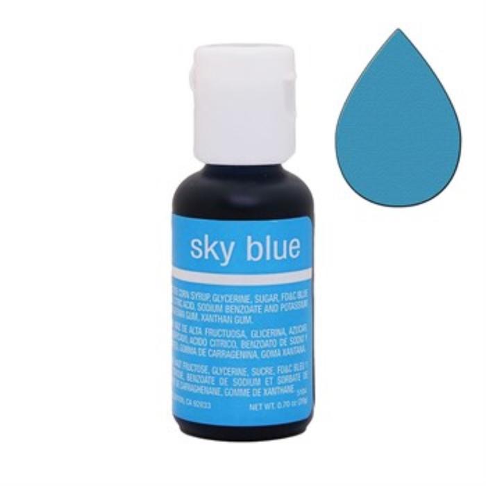 Краска Голубое небо гелевая Sky Blue Liqua-Gel Chefmaster, 20 гр. 5104
Краска Голубое небо гелевая Sky Blue Liqua-Gel Chefmaster, 20 гр. 5104