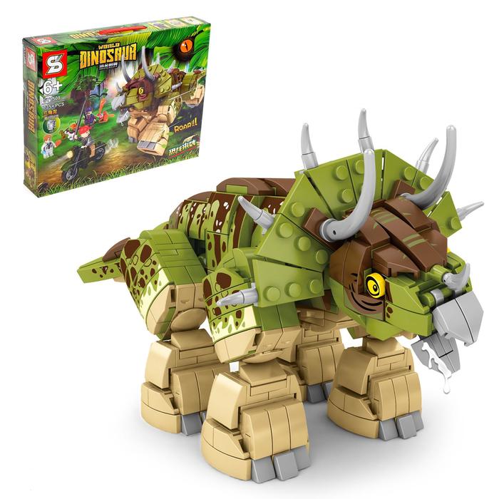 Конструктор Мир динозавров, 735 деталей
Конструктор Мир динозавров, 735 деталей