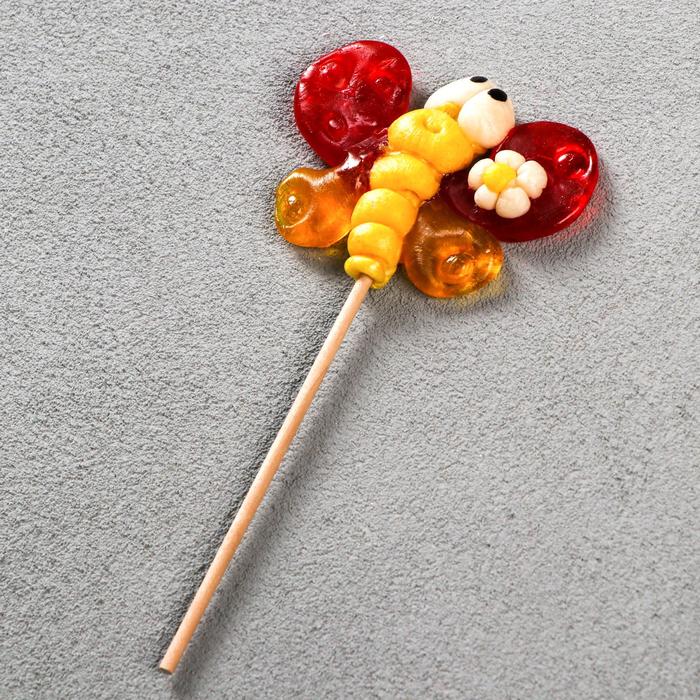 Леденец ручной работы «Бабочка» 30 г, микс
Леденец ручной работы «Бабочка» 30 г, микс