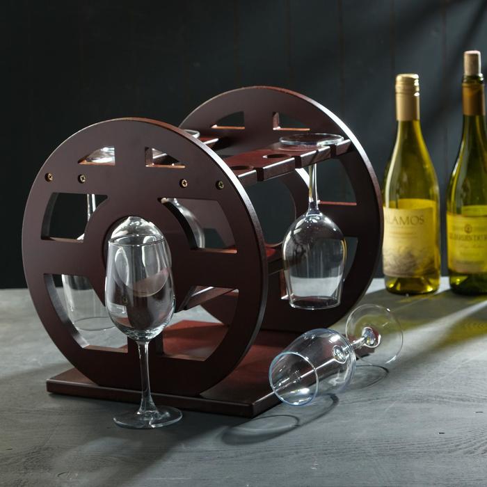 Мини-бар "Бочка", 6 фужеров в комплекте
Мини-бар "Бочка", 6 фужеров в комплекте