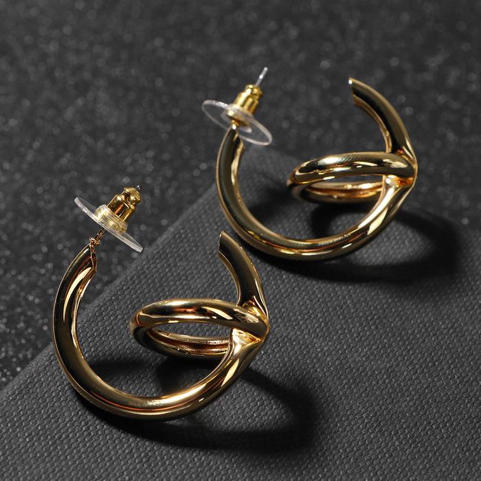 Серьги металл "Геометрия" кольцо в кольце, цвет золото
Серьги металл "Геометрия" кольцо в кольце, цвет золото