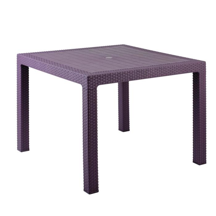 Стол "Ротанг", 94х94х74 см, цвет темно-фиолетовый
Стол "Ротанг", 94х94х74 см, цвет темно-фиолетовый