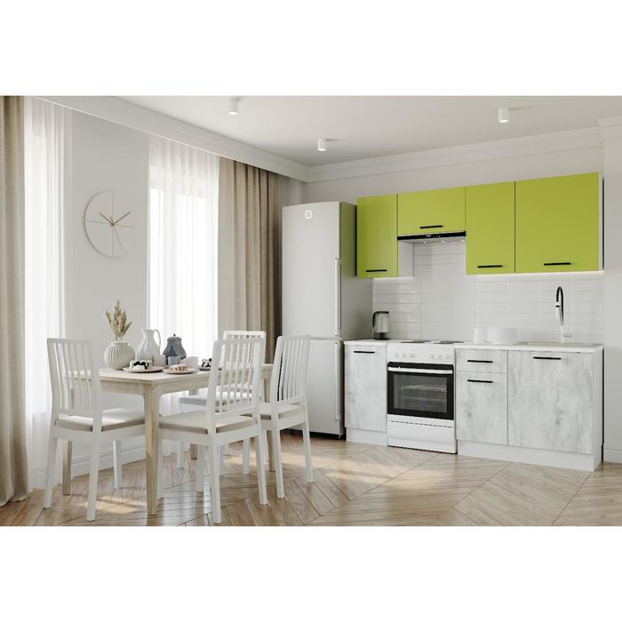 Кухня Гарда 2032х600 Белый/Мрамор Марквина белый/Лайм,Пайн
Кухня Гарда 2032х600 Белый/Мрамор Марквина белый/Лайм,Пайн