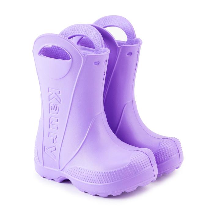 Сапоги резиновые детские, цвет сиреневый, размер 26-27
Сапоги резиновые детские, цвет сиреневый, размер 26-27
