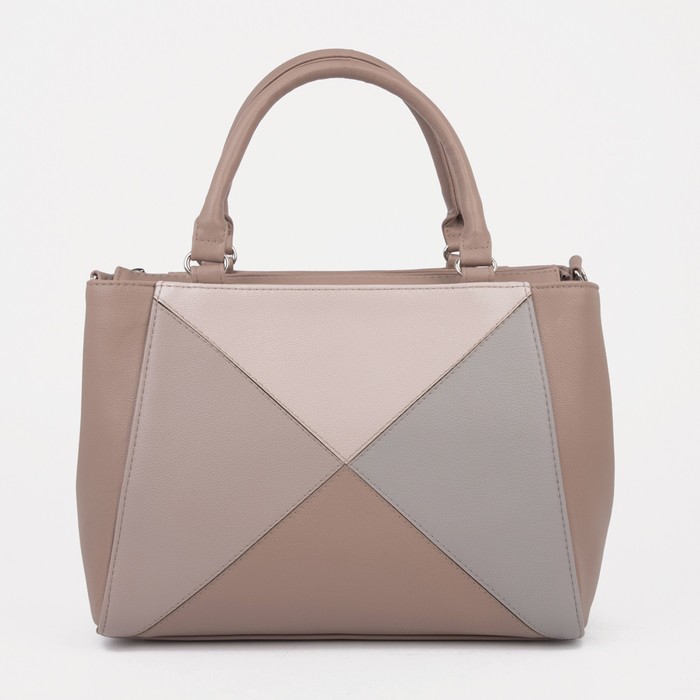 Сумка женская, 2 отдела на молнии, наружный карман, длинный ремень, цвет коричневый
Сумка женская, 2 отдела на молнии, наружный карман, длинный ремень, цвет коричневый