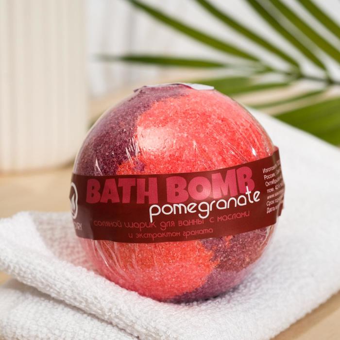 Бомбочка для ванн Savonry Pomegranate, гранат, 100 г
Бомбочка для ванн Savonry Pomegranate, гранат, 100 г
