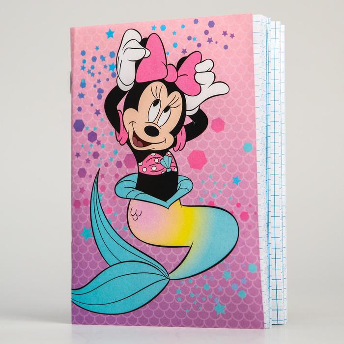 Блокнот А6 32 л на скрепке Минни Маус Минни русалочка
Блокнот А6 32 л на скрепке Минни Маус Минни русалочка