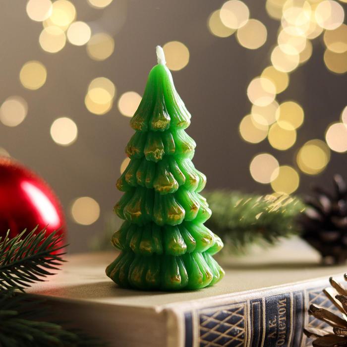 Новогодняя свеча "Елочка"
Новогодняя свеча "Елочка"