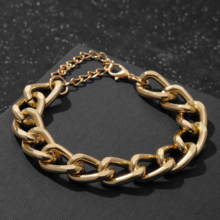 Браслет металл "Цепь" наследие, цвет золото ,L=20см
Браслет металл "Цепь" наследие, цвет золото ,L=20см