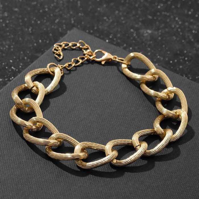 Браслет "Цепь" кости, цвет золото ,L=21см
Браслет "Цепь" кости, цвет золото ,L=21см