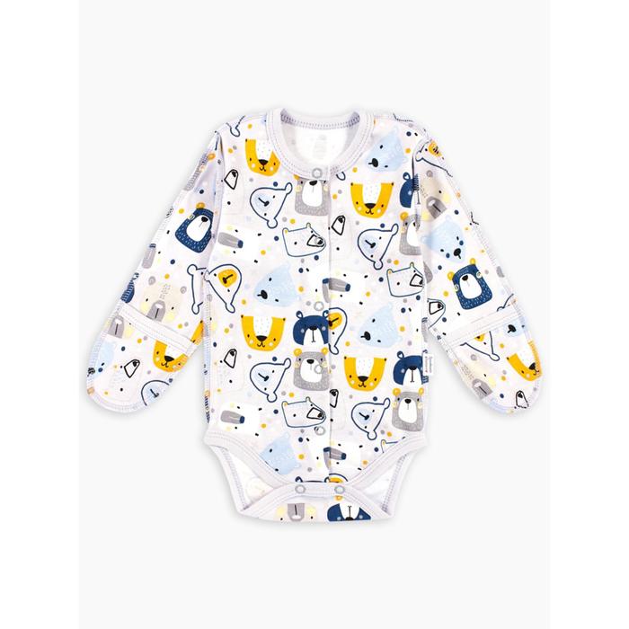 Боди швами наружу с закрытыми ручками Kuma, рост 56 см
Боди швами наружу с закрытыми ручками Kuma, рост 56 см