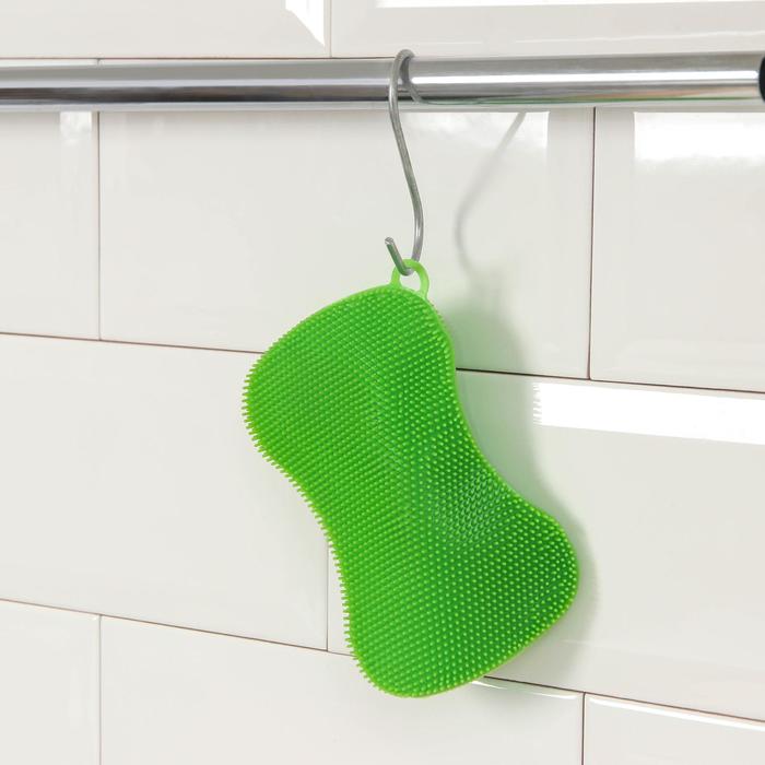 Губка для чистки посуды силиконовая «Талия»,12×8 см, цвет МИКС
Губка для чистки посуды силиконовая «Талия»,12×8 см, цвет МИКС