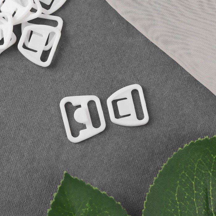 Застёжка для бюстгальтера для кормящих мам, пластиковая, 12/14 мм, 10 шт, цвет белый
Застёжка для бюстгальтера для кормящих мам, пластиковая, 12/14 мм, 10 шт, цвет белый