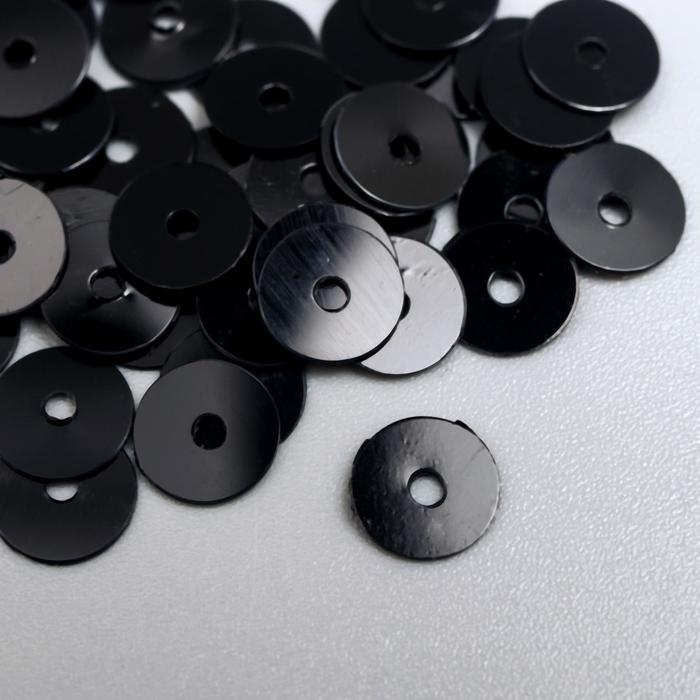 Пайетки "Zlatka ZF-25" 6 мм, 10 гр, чёрный
Пайетки "Zlatka ZF-25" 6 мм, 10 гр, чёрный