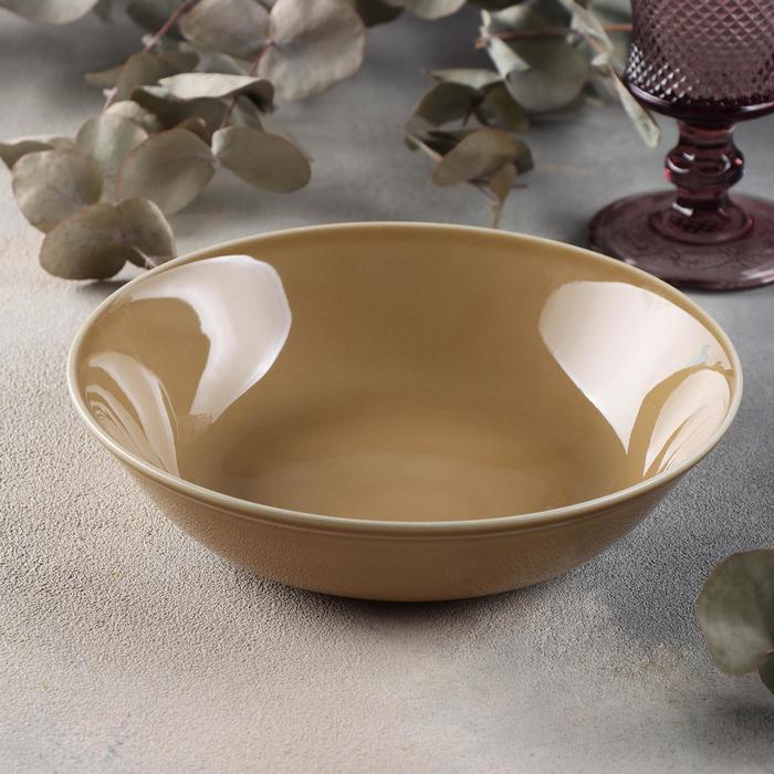 Салатник «Акварель», 600 мл, цвет золотисто-коричневый
Салатник «Акварель», 600 мл, цвет золотисто-коричневый