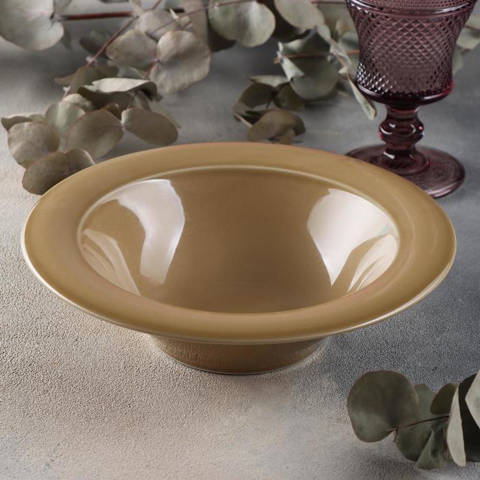 Тарелка глубокая «Акварель», d=22 см, цвет золотисто-коричневый
Тарелка глубокая «Акварель», d=22 см, цвет золотисто-коричневый