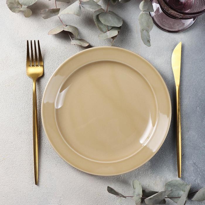 Тарелка мелкая «Акварель», d=20 см, цвет золотисто-коричневый
Тарелка мелкая «Акварель», d=20 см, цвет золотисто-коричневый