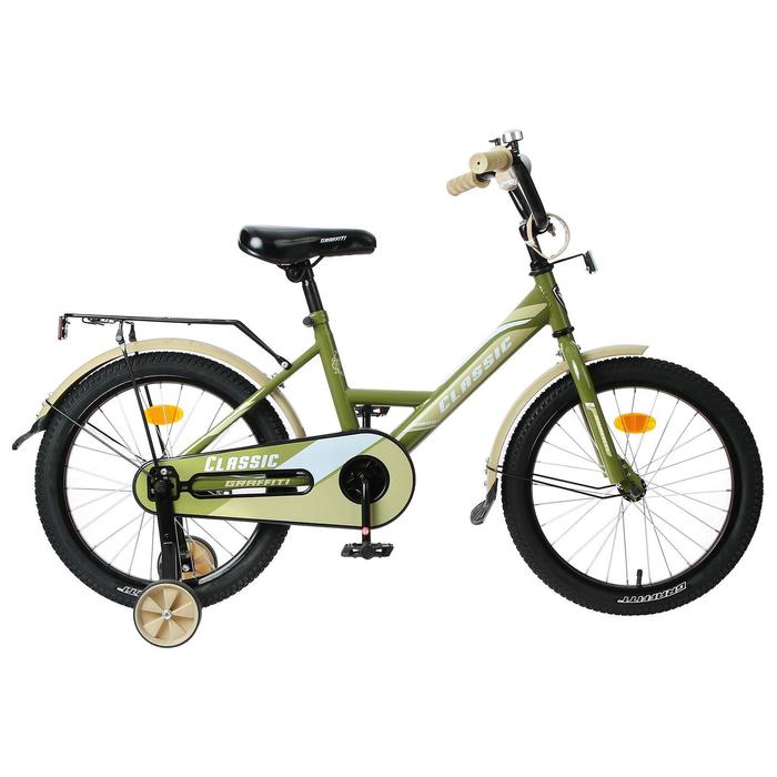 Велосипед 20" Graffiti Classic, цвет хаки
Велосипед 20" Graffiti Classic, цвет хаки