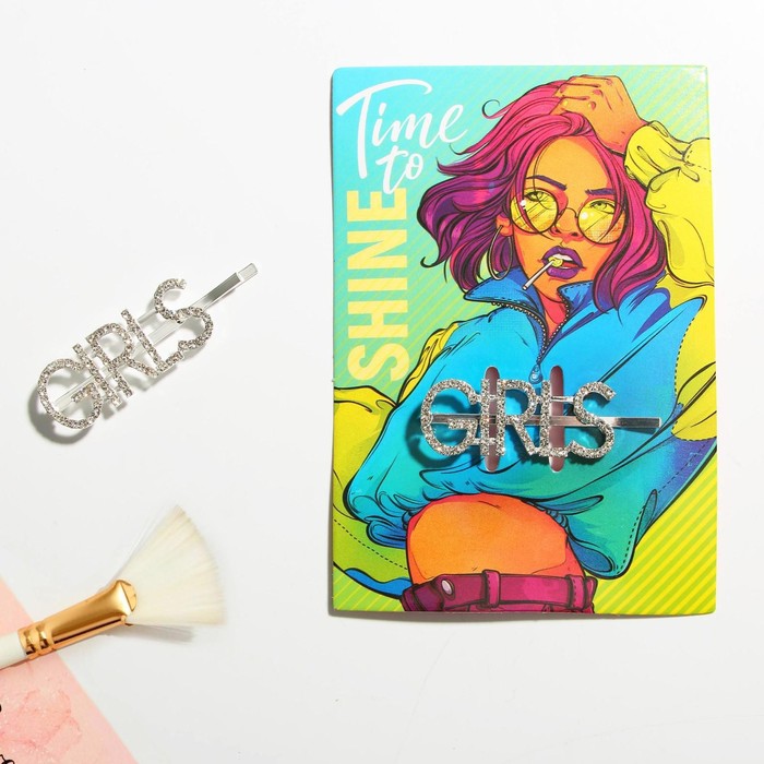 Заколка для волос со стразами "Time to shine"
Заколка для волос со стразами "Time to shine"