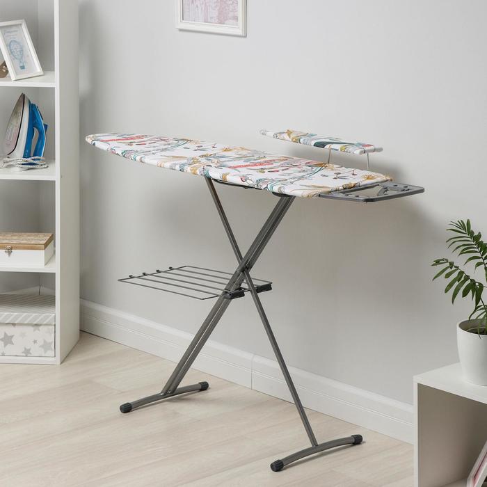 Доска гладильная «Ника 7», 122,5×38 см, регулируемая высота до 90 см, рисунок МИКС
Доска гладильная «Ника 7», 122,5×38 см, регулируемая высота до 90 см, рисунок МИКС