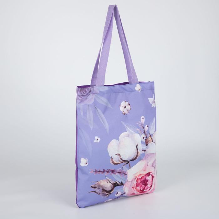 Сумка-шопер без молнии, без подклада, цвет сиреневый
Сумка-шопер без молнии, без подклада, цвет сиреневый