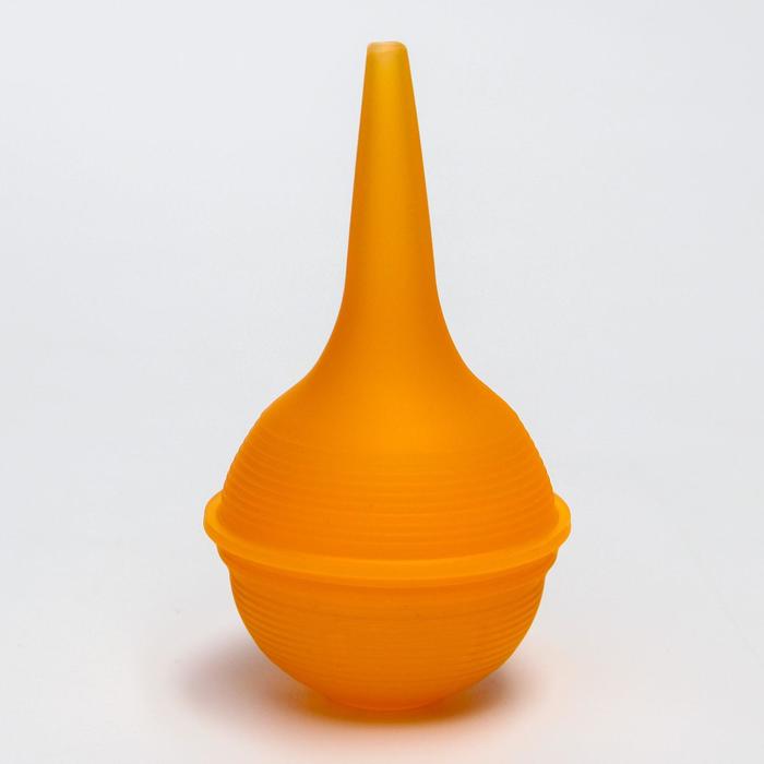 Детский назальный аспиратор - спринцовка оранжевый 
Детский назальный аспиратор - спринцовка оранжевый