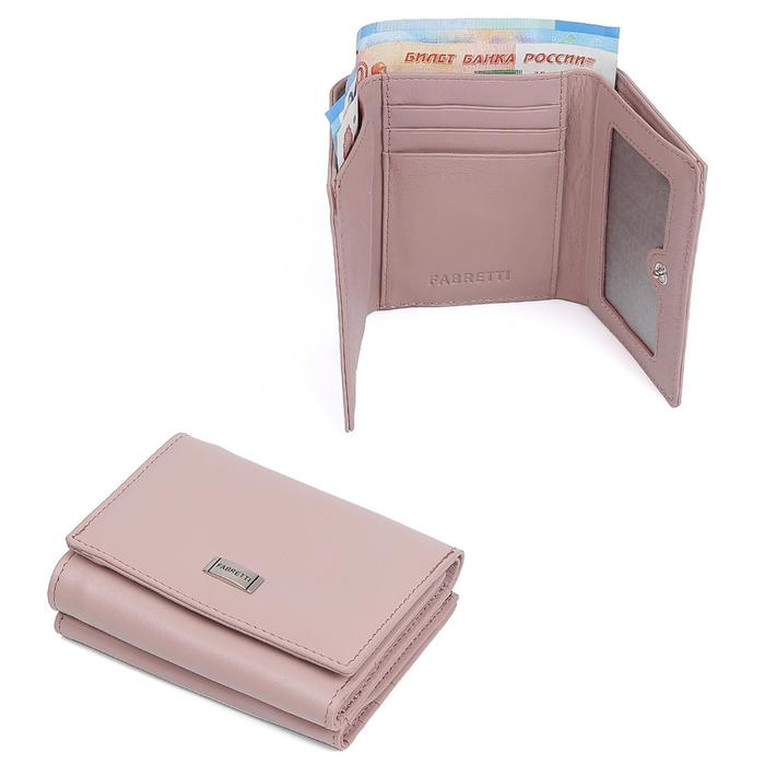 фото Кошелек fabretti, цвет розовый