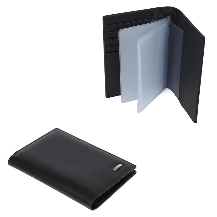 Обложка для документов FABRETTI, цвет черный
Обложка для документов FABRETTI, цвет черный