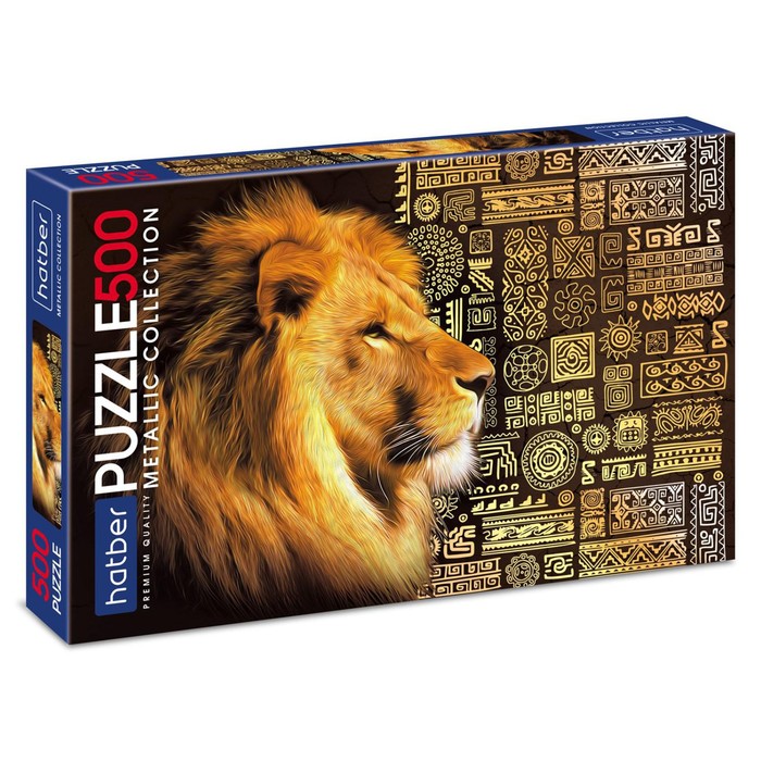 Пазл King lion, фольгирование, 500 элементов
Пазл King lion, фольгирование, 500 элементов