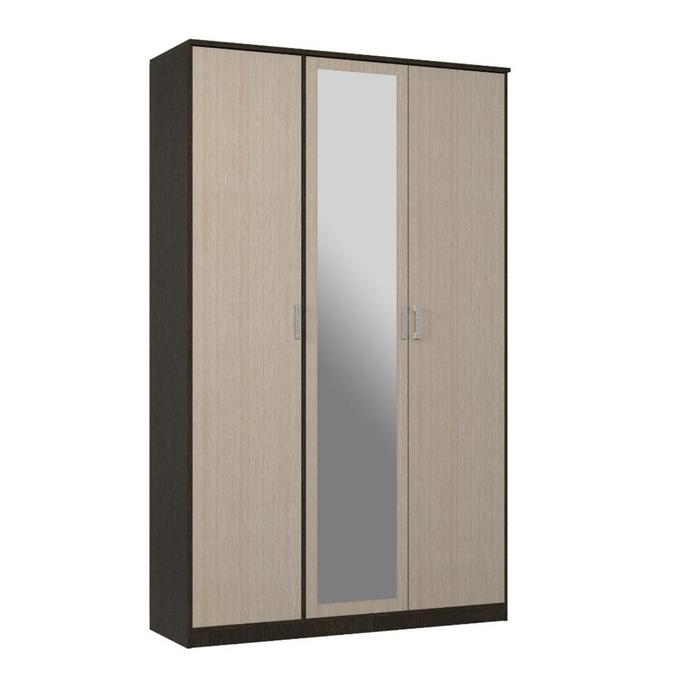 Шкаф 3-х ств Орион с зеркалом 1413*2300*450, Венге/Белфорт
Шкаф 3-х ств Орион с зеркалом 1413*2300*450, Венге/Белфорт