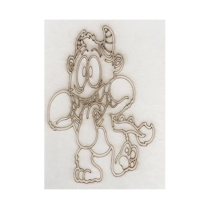 Трафарет «Монстрик №3» А5
Трафарет «Монстрик №3» А5