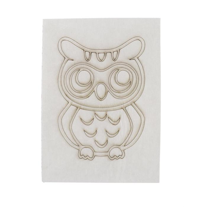 Трафарет "Сова №1" A5
Трафарет "Сова №1" A5