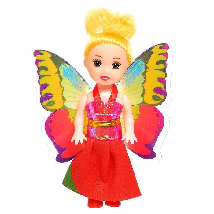 фото Кукла малышка с крыльями, микс