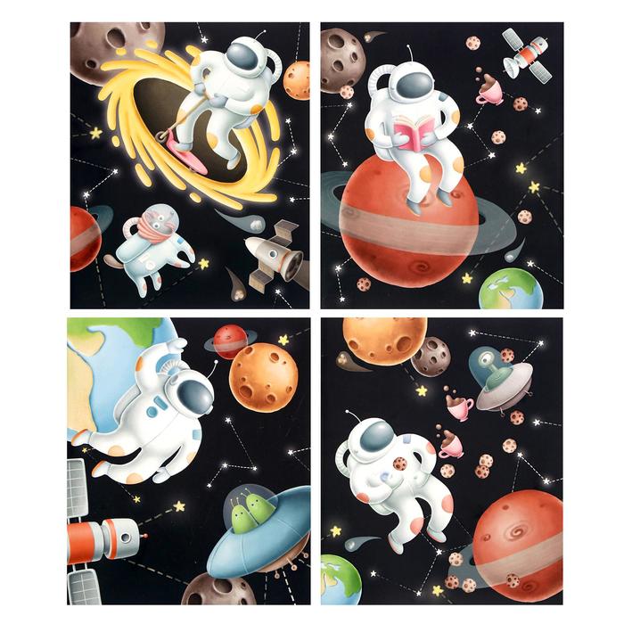 Тетрадь 48 листов в клетку Open Space, обложка мелованный картон, выборочный УФ-лак, блок офсет, МИКС
Тетрадь 48 листов в клетку Open Space, обложка мелованный картон, выборочный УФ-лак, блок офсет, МИКС