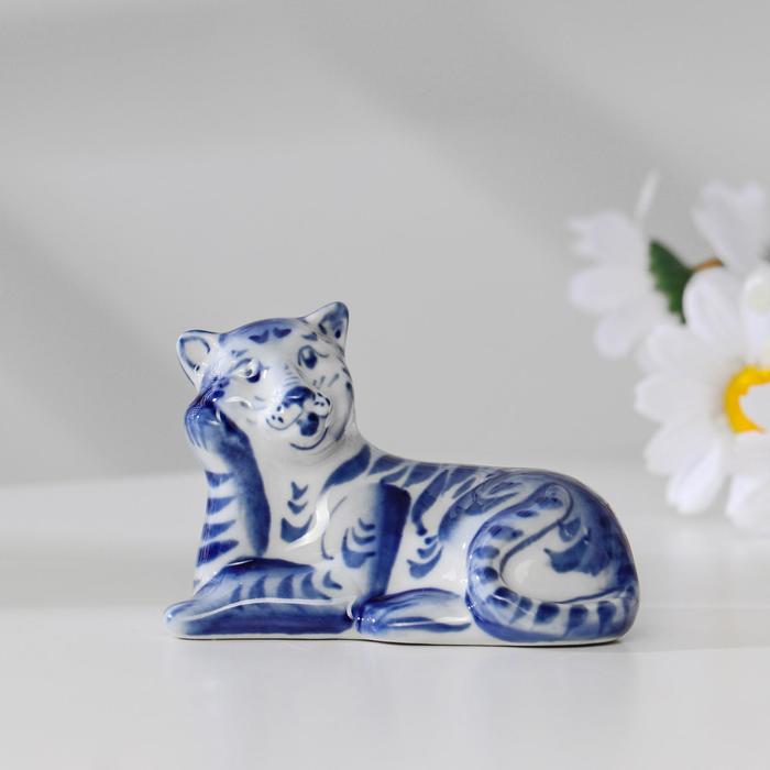 Сувенир Тигр "Барс", гжель
Сувенир Тигр "Барс", гжель
