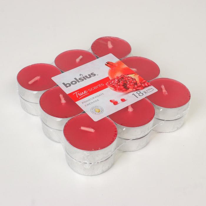 Набор чайных свечей ароматических bolsius "Гранат", 18 шт, 4 часа
Набор чайных свечей ароматических bolsius "Гранат", 18 шт, 4 часа