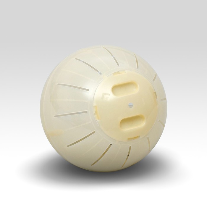 Шар для грызунов, 12 см, бежевый
Шар для грызунов, 12 см, бежевый