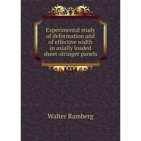 Книга Experimental study of deformation and of effective width in axially loaded sheet-stringer panels
Книга Experimental study of deformation and of effective width in axially loaded sheet-stringer panels