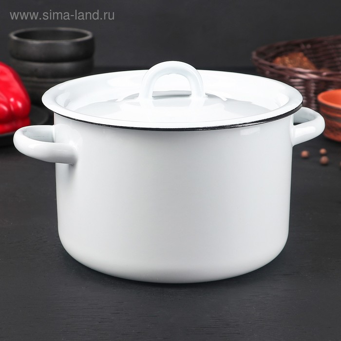 Кастрюля, 3 л, цвет белый
Кастрюля, 3 л, цвет белый