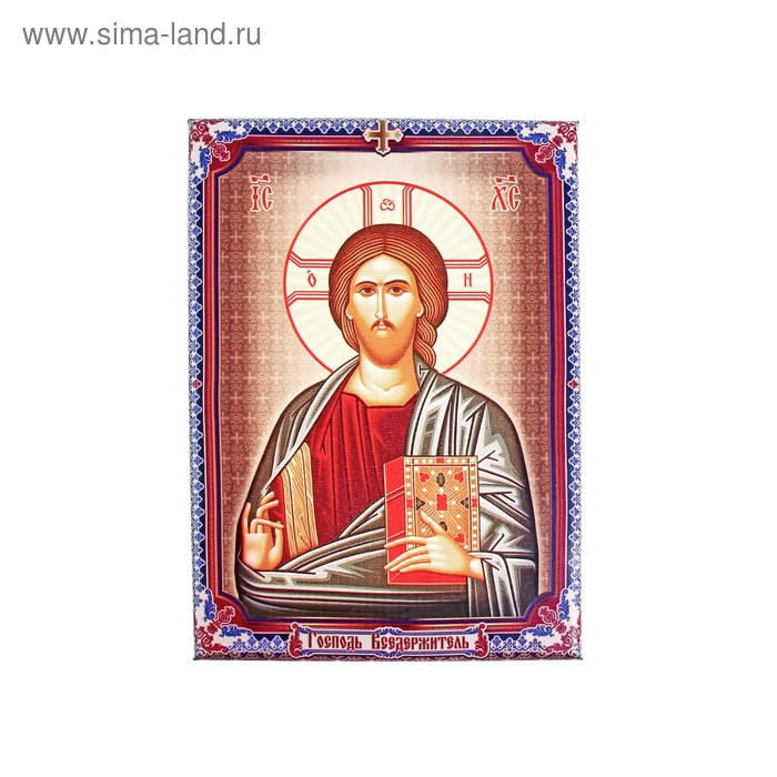 Икона холст "Господь Вседержитель" на подвесе 
Икона холст "Господь Вседержитель" на подвесе