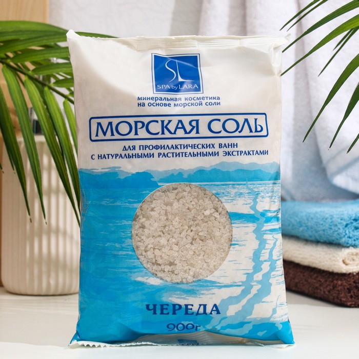 Соль для ванн морская ФИТО с экстрактом череды
Соль для ванн морская ФИТО с экстрактом череды