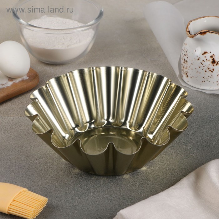 Форма для выпечки кулича с антипригарным покрытием ФК-2
Форма для выпечки кулича с антипригарным покрытием ФК-2