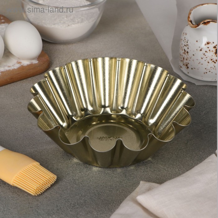 Форма для выпечки кулича с антипригарным покрытием ФК-3
Форма для выпечки кулича с антипригарным покрытием ФК-3